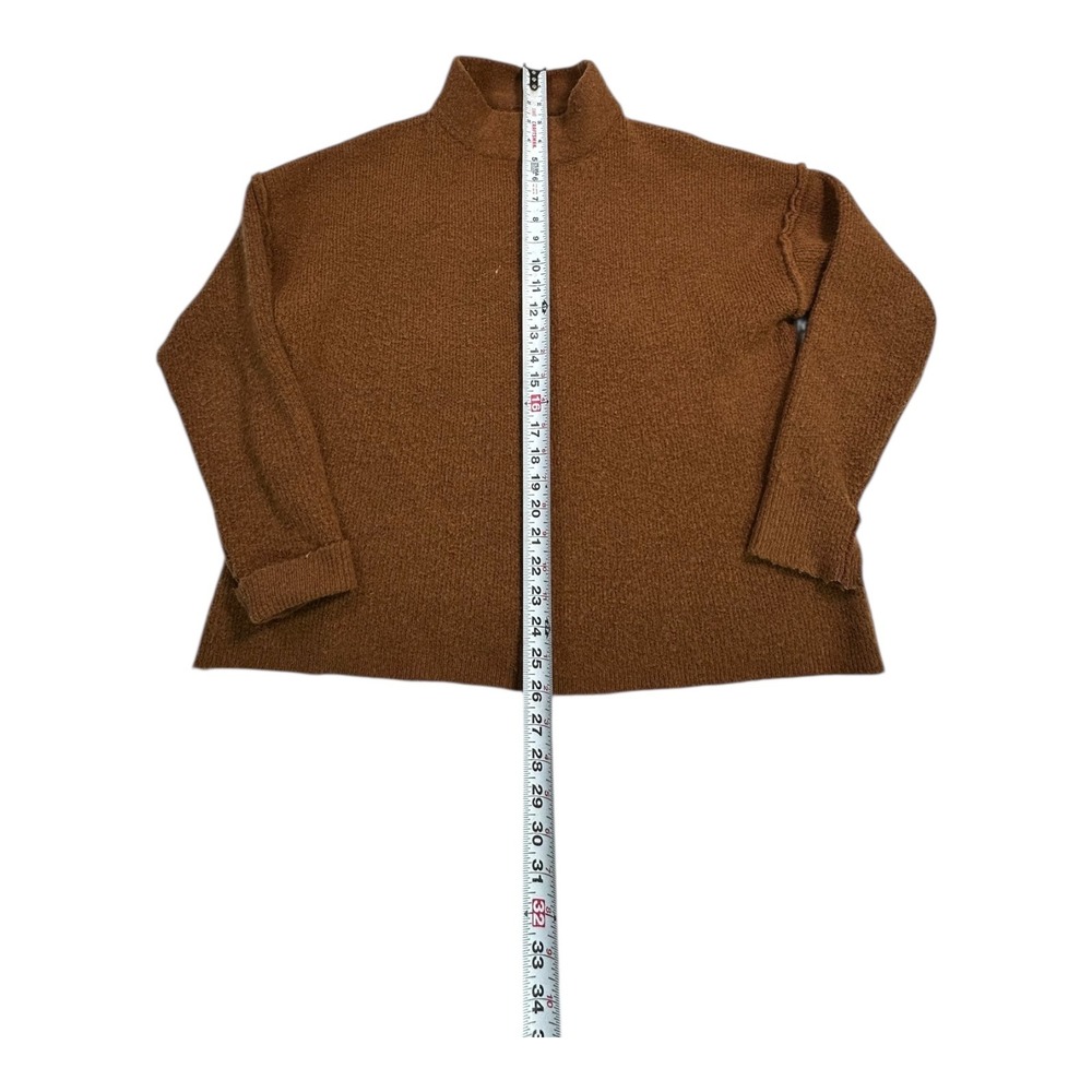 Universal Thread Mock Neck Sweater Rust Brown Kni… - image 5